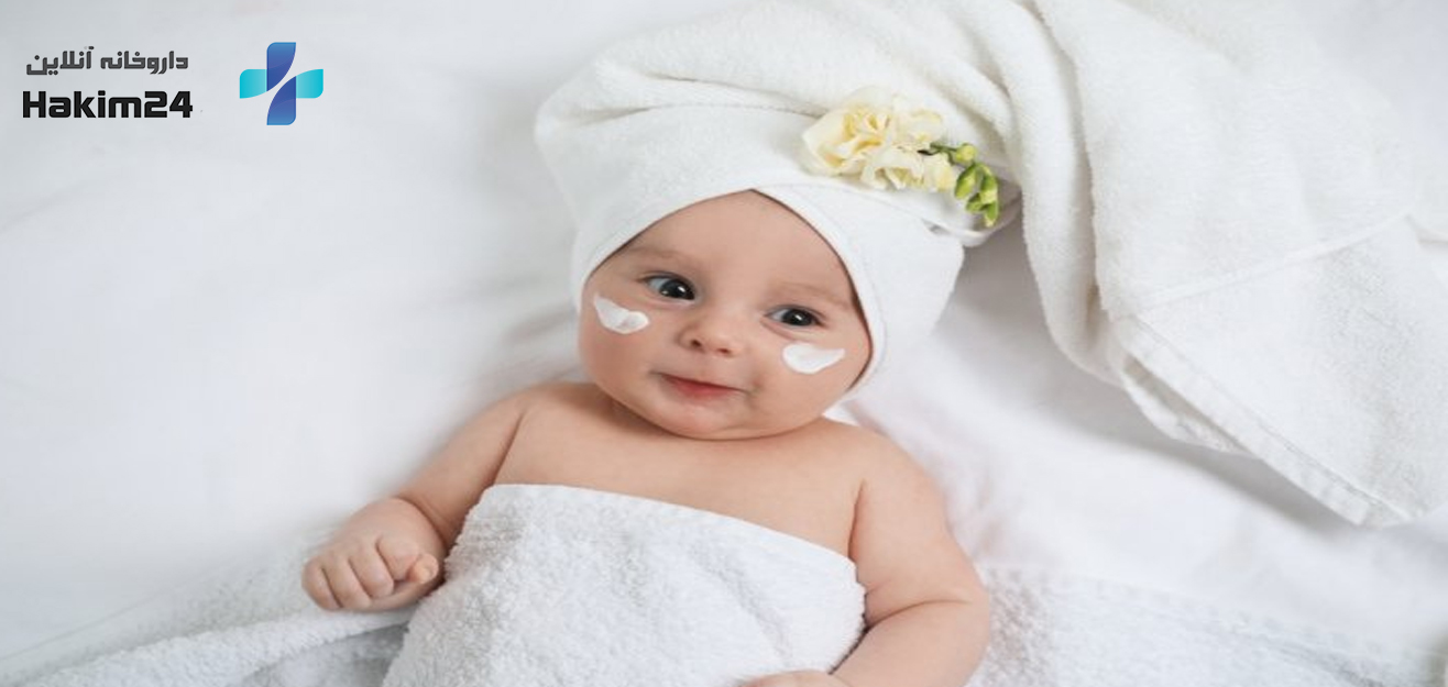 مرطوب کردن بدن بچه
