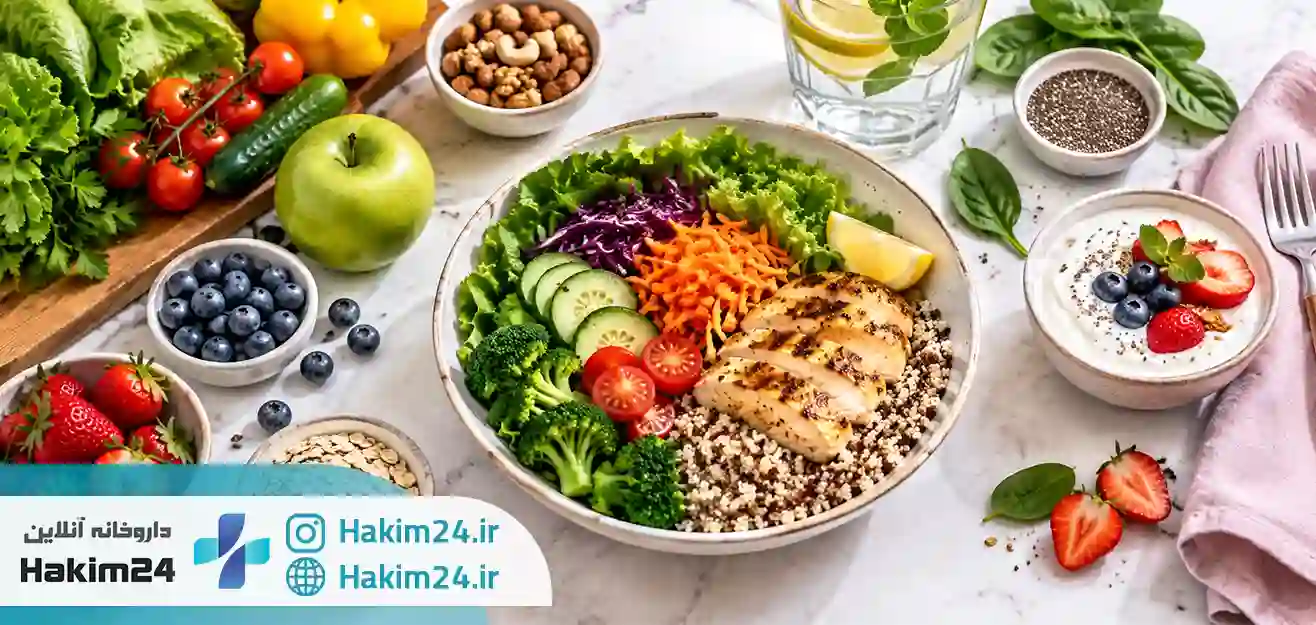 چطور بیشتر غذا بخوریم ولی کالری کمتری دریافت کنیم؟
