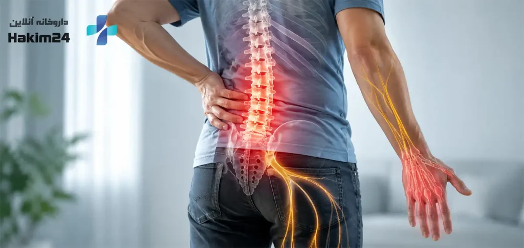 مشکلات ستون فقرات و فشار بر اعصاب و ارتباط آن با گزگز و سوزن سوزن شدن دست و پا