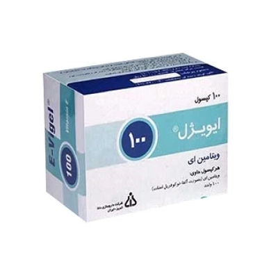 سافت ژل ایویژل 100 واحد دانا