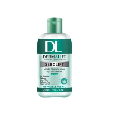 میسلار واتر پاک کننده پوست چرب سبولیفت درمالیفت 250 میل