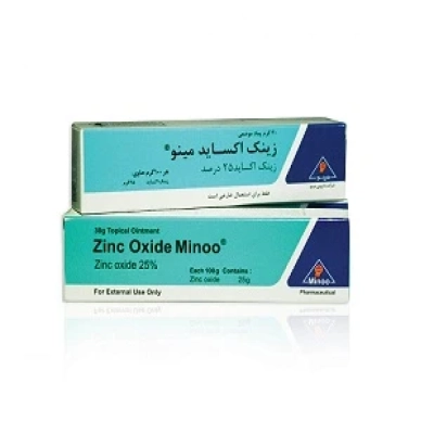 پماد موضعی زینک اکساید 25% مینو