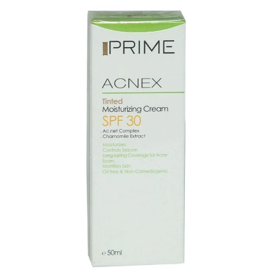 کرم مرطوب کننده رنگی با SPF30 مناسب پوست چرب پرایم