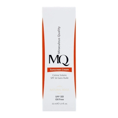 کرم ضد آفتاب فاقد چربی رنگی با SPF50 ام کیو