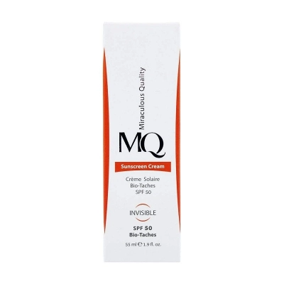 کرم ضد آفتاب بایوتچ بی رنگ با SPF50 ام کیو