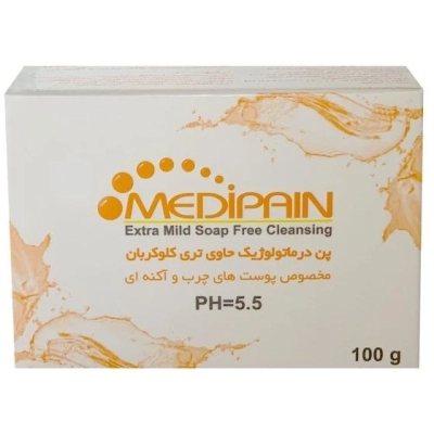 پن درماتولوژیک حاوی تری کلوکربان مخصوص پوست های چرب و آکنه ای مدیپن (پن آنتی باکتریال)