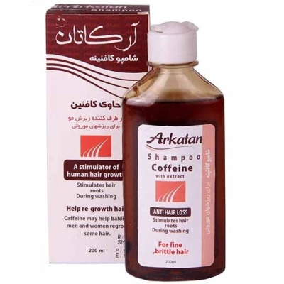 شامپو کافئین آرکاتان (برطرف کننده ریزش مو-برای ریزش های موروثی)