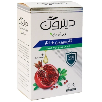 صابون گلیسیرین + انار (ضد چروک و نرم کننده) دیترون