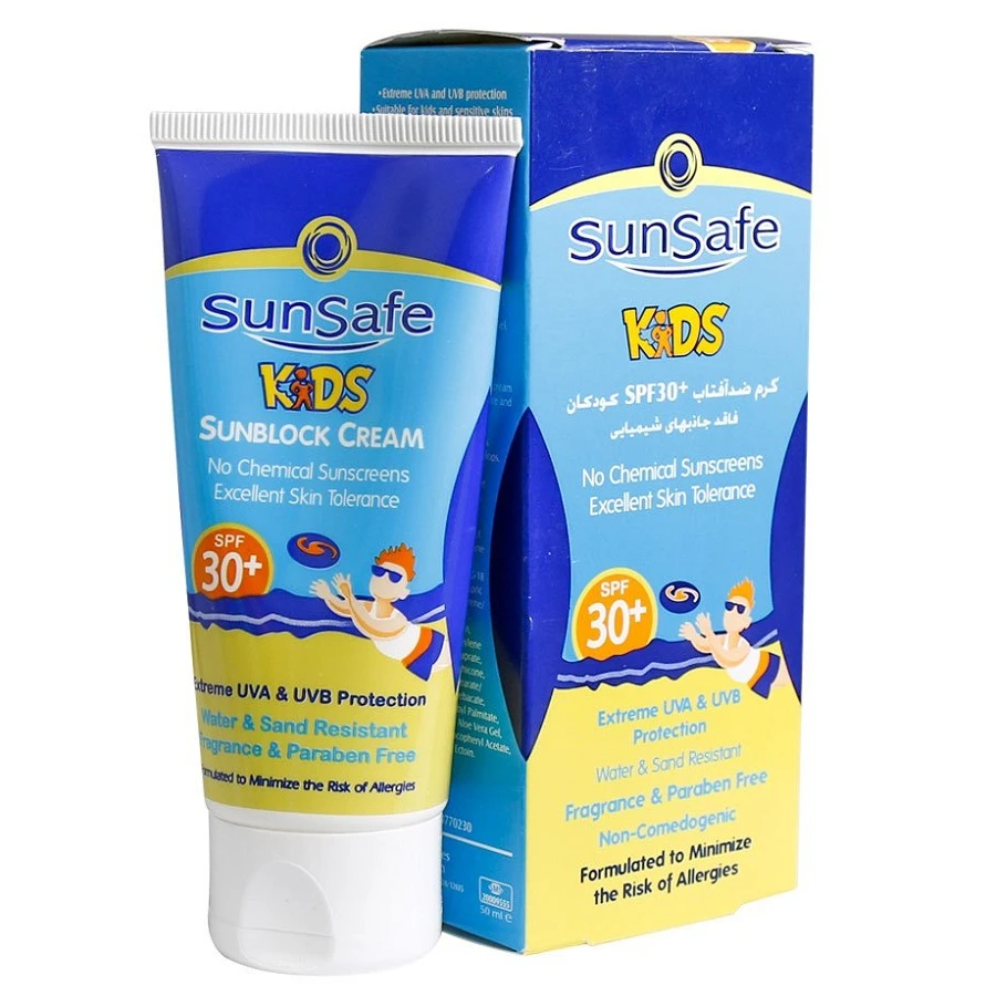 کرم ضد آفتاب SPF 30+ کودکان سان سیف