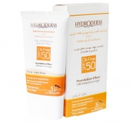 کرم ضد آفتاب رنگی با SPF50  مناسب پوست های چرب و جوشدار هیدرودرم