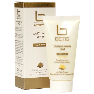 ژل ضد آفتاب SPF46 فاقد چربی بتیس