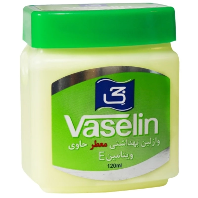 وازلین بهداشتی معطر حاوی ویتامین E جی