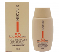 کرم ضد آفتاب رنگی با SPF50+ مناسب پوست خشک و نرمال ژیناژن