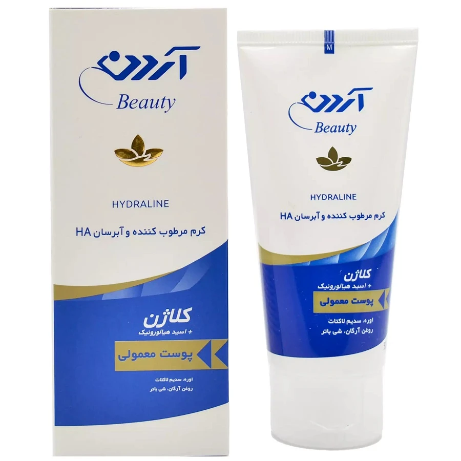 کرم مرطوب کننده و آبرسان پوست های معمولی آردن-کلاژن