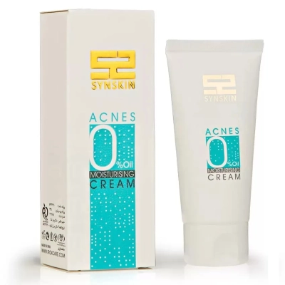 ژل کرم مرطوب کننده صورت آکنس 0% چربی ساین اسکین