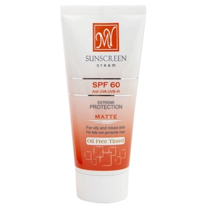 کرم ضد آفتاب رنگی با SPF60 (پوشش کرم پودری) مای-پوست چرب و مختلط
