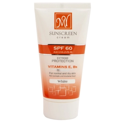 کرم ضد آفتاب فاقد رنگ با SPF60 مای-پوست نرمال تا خشک