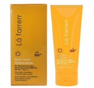 کرم ضد آفتاب و ضد لک بی رنگ SPF50+ مخصوص پوست های خشک و معمولی لافارر