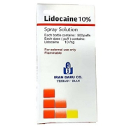 اسپری لیدوکائین 10% ایران دارو
