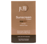 کرم ضد آفتاب بی رنگ با SPF50+ مناسب انواع پوست ژوت