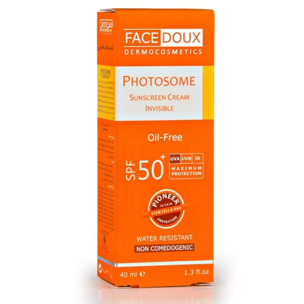 کرم ضد آفتاب بی رنگ پوست چرب با SPF50+ فیس دوکس-فوتوزوم
