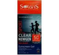 ژل هیدرو الکلی ضد آفتاب مناسب پوست های جوشدار SPF50+ آردن سولاریس-کلییر نیوژن