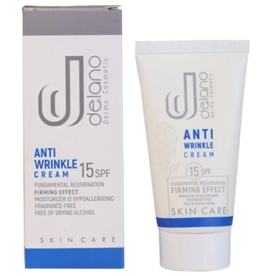 کرم ضد چروک SPF15 دلانو