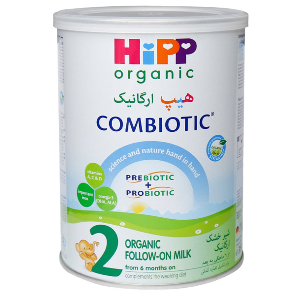 شیر خشک ارگانیک هیپ 2 مناسب نوزادان 6 تا 12 ماه