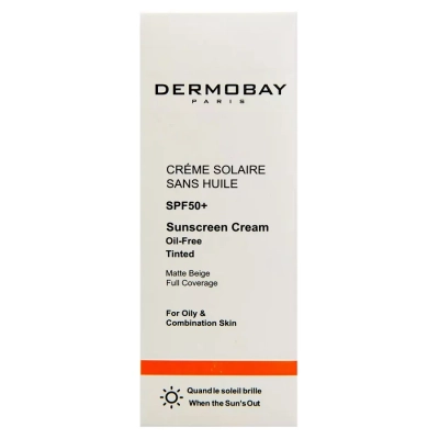 کرم ضد آفتاب فاقد چربی رنگی با SPF50+ درموبای