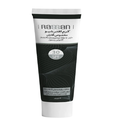 کرم ضد آفتاب آقایان همراه با افتر شیو SPF30 راسن