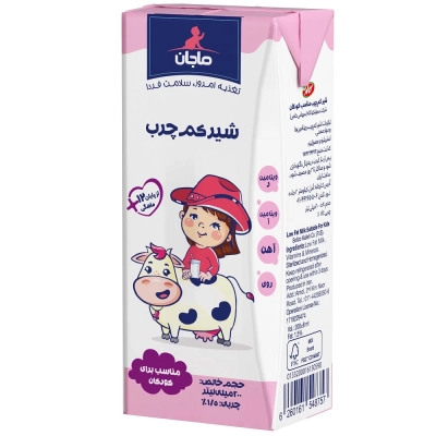 شیر کم چرب غنی شده کودکان ماجان
