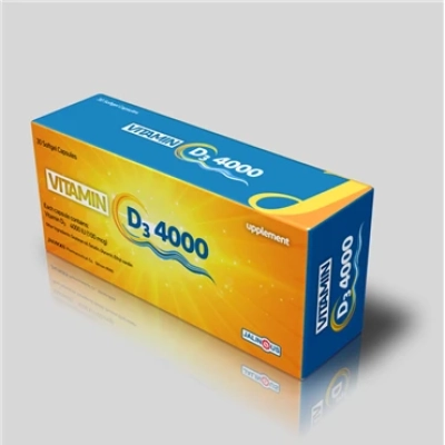 کپسول ژلاتینی نرم ویتامین د3 4000واحد جالینوس