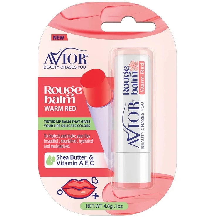 رژ بالم لب اویور مدل WARM RED