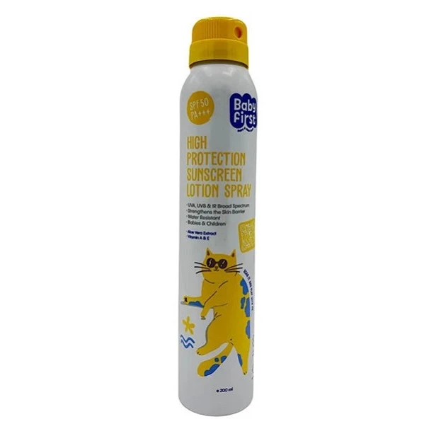 اسپری لوسیون ضد آفتاب SPF50 کودکان بیبی فرست