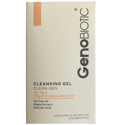 ژل شستشو صورت پوست چرب ژنوبایوتیک