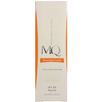 کرم ضد آفتاب نرمال رنگی با SPF50 ام کیو