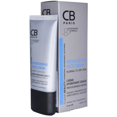 کرم مرطوب کننده صورت مناسب پوست خشک و نرمال سی بی