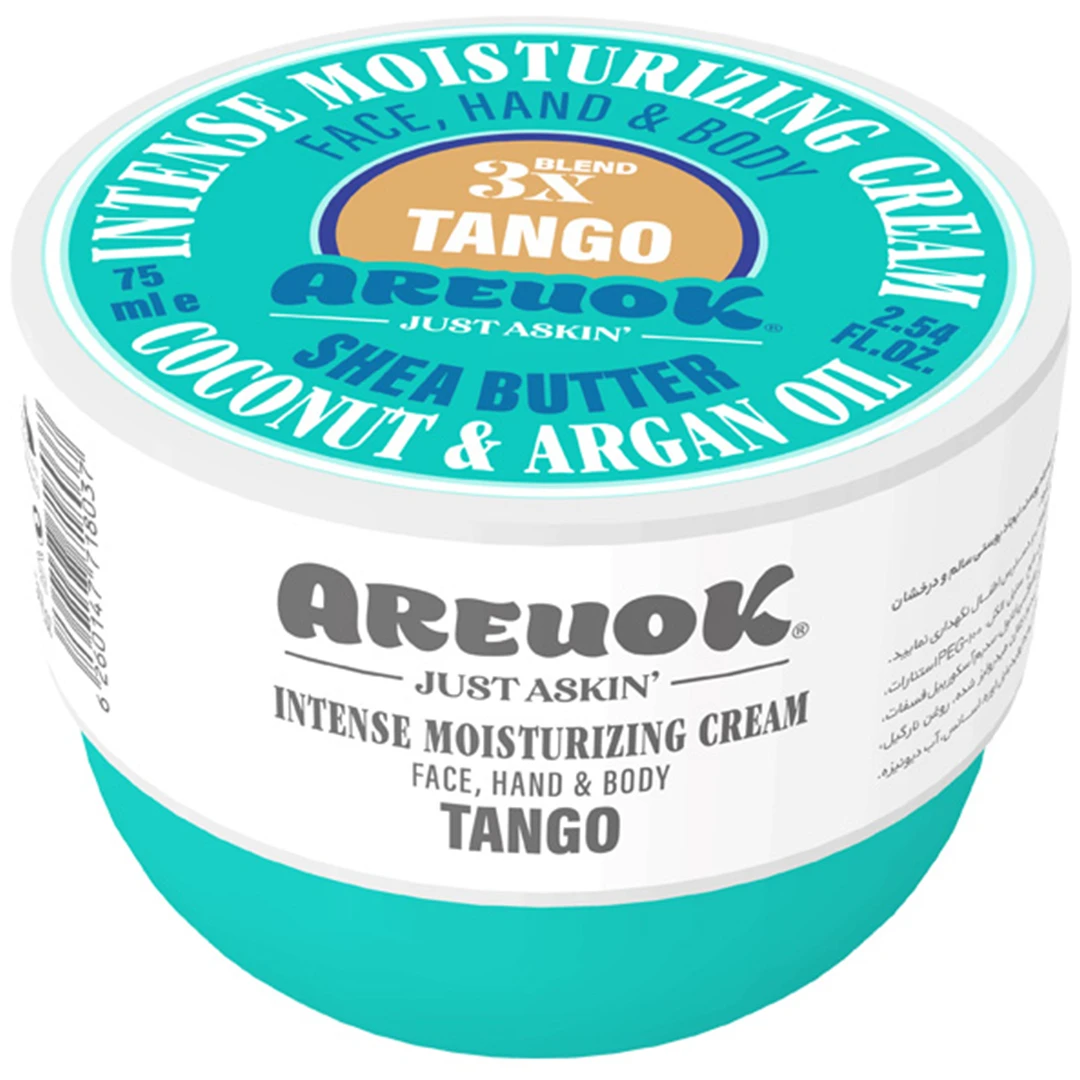 کرم مرطوب کننده آر یو اکی مناسب پوست دست، صورت و بدن مدل Tango