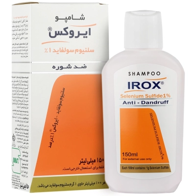 شامپو ضد شوره سلنیوم سولفاید 1 درصد ایروکس