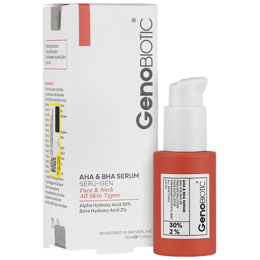 سرم آلفا و بتا هیدروکسی اسید ژنوبایوتیک