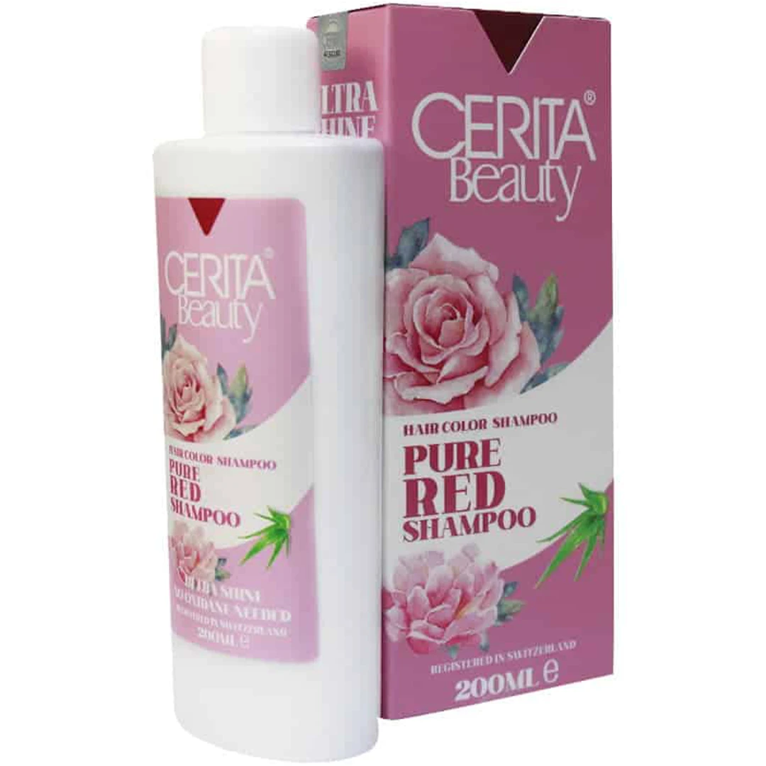 شامپو رنگساژ قرمز سریتا