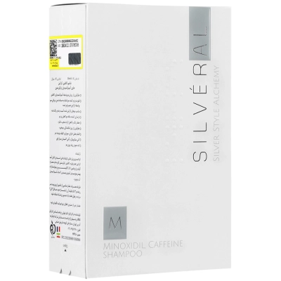 شامپو کافئین کراتین حاوی آمینوکسیدیل و کوئرستین سیلورال