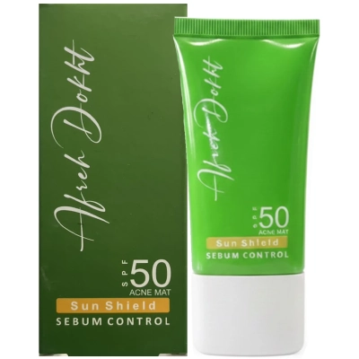کرم ضد آفتاب ضد جوش مناسب پوست چرب تا مختلط آفره دخت SPF50
