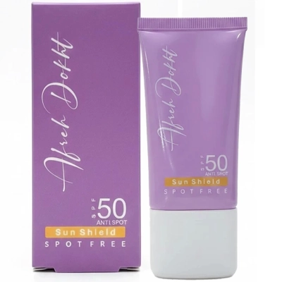 کرم ضد آفتاب مناسب پوست های دارای لک آفره دخت SPF 50