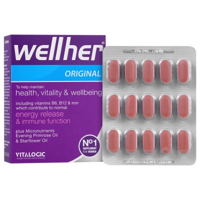 قرص ول هر اورجینال ویتالوجیک 30 عددی