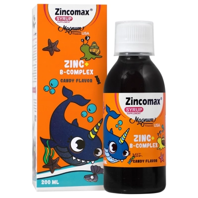 شربت زینکومکس مگنوم ویتامینز با طعم آبنبات