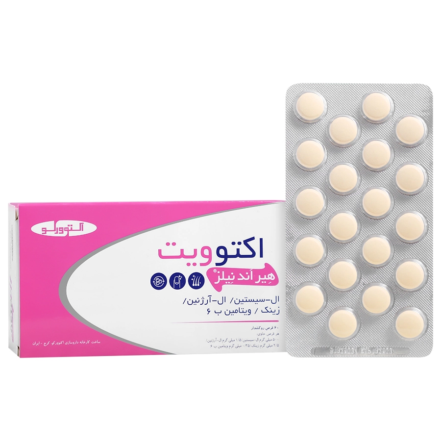 قرص اکتوویت اکتورکو 60 عددی