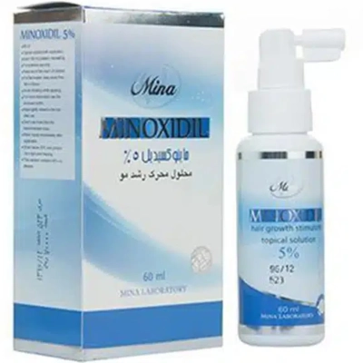 محلول ماینوکسیدیل 5% مینا