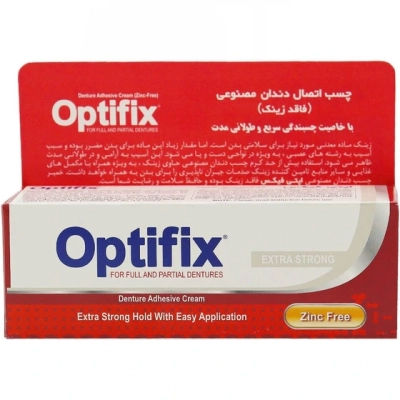 چسب اتصال دندان مصنوعی اپتی فیکس
