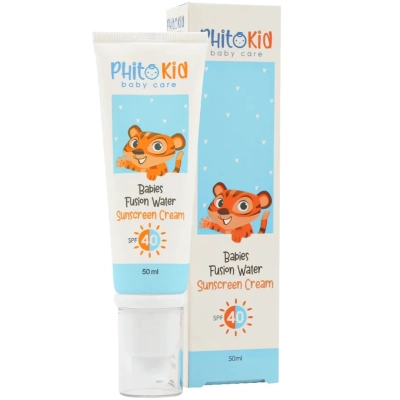 کرم ضد آفتاب فیوژن واتر کودک SPF40 فیتوکید